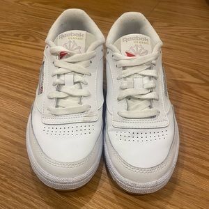 Reebok Club Cs - worn once!!